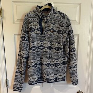 Orvis 1/4 neck snap sweatshirt